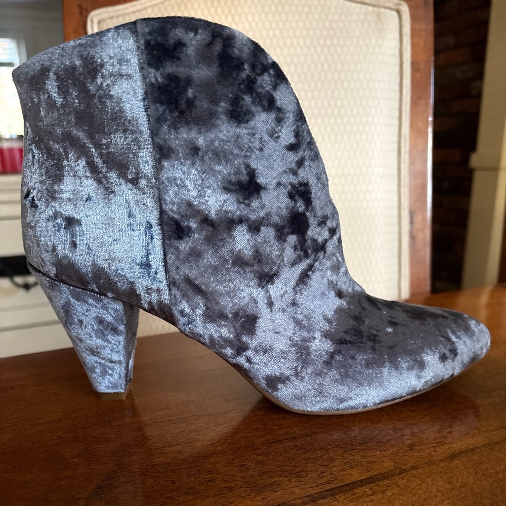 Vince Camuto Blue Suede Boots